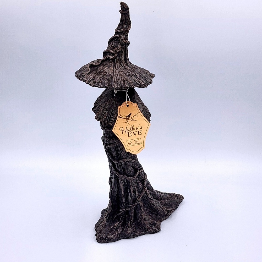 HALLOWS EVE Talyse Tree Witch 14" Viral Halloween 2026 Tabletop Figurine NWT